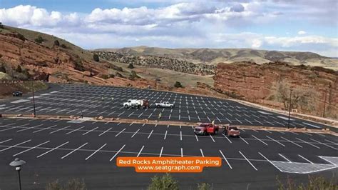 red rocks parking cost.
